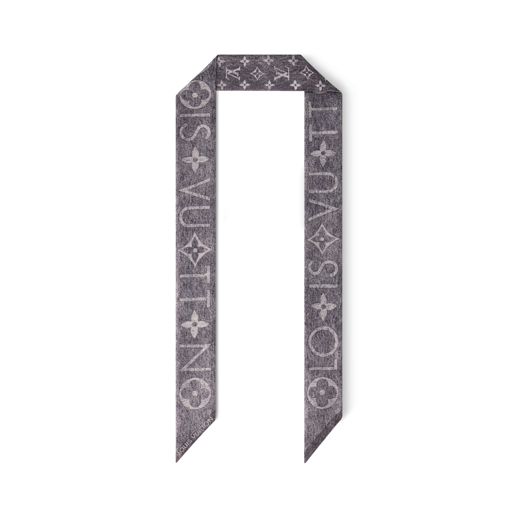 S00 Accessories Silk Squares and Bandeaus  Monogram Infinity Denim  BB Bandeau | Louis Vuitton ® (Product zoom)
