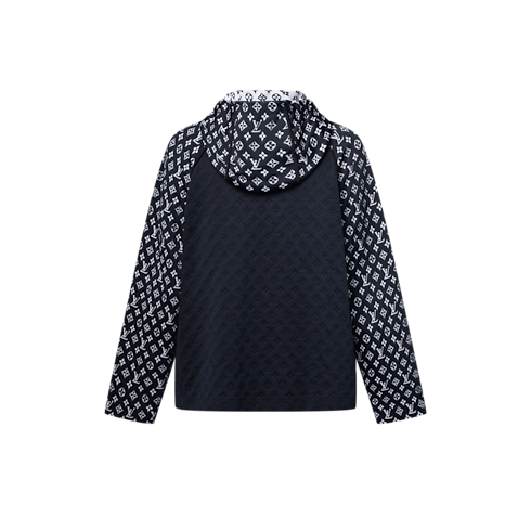 Ready-to-Wear Knitwear Monogram Jacquard Knit Hoodie | Louis Vuitton ® (Product zoom)