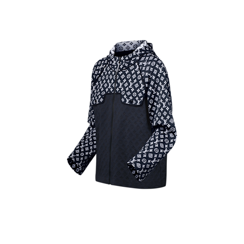 Ready-to-Wear Knitwear Monogram Jacquard Knit Hoodie | Louis Vuitton ® (Product zoom)