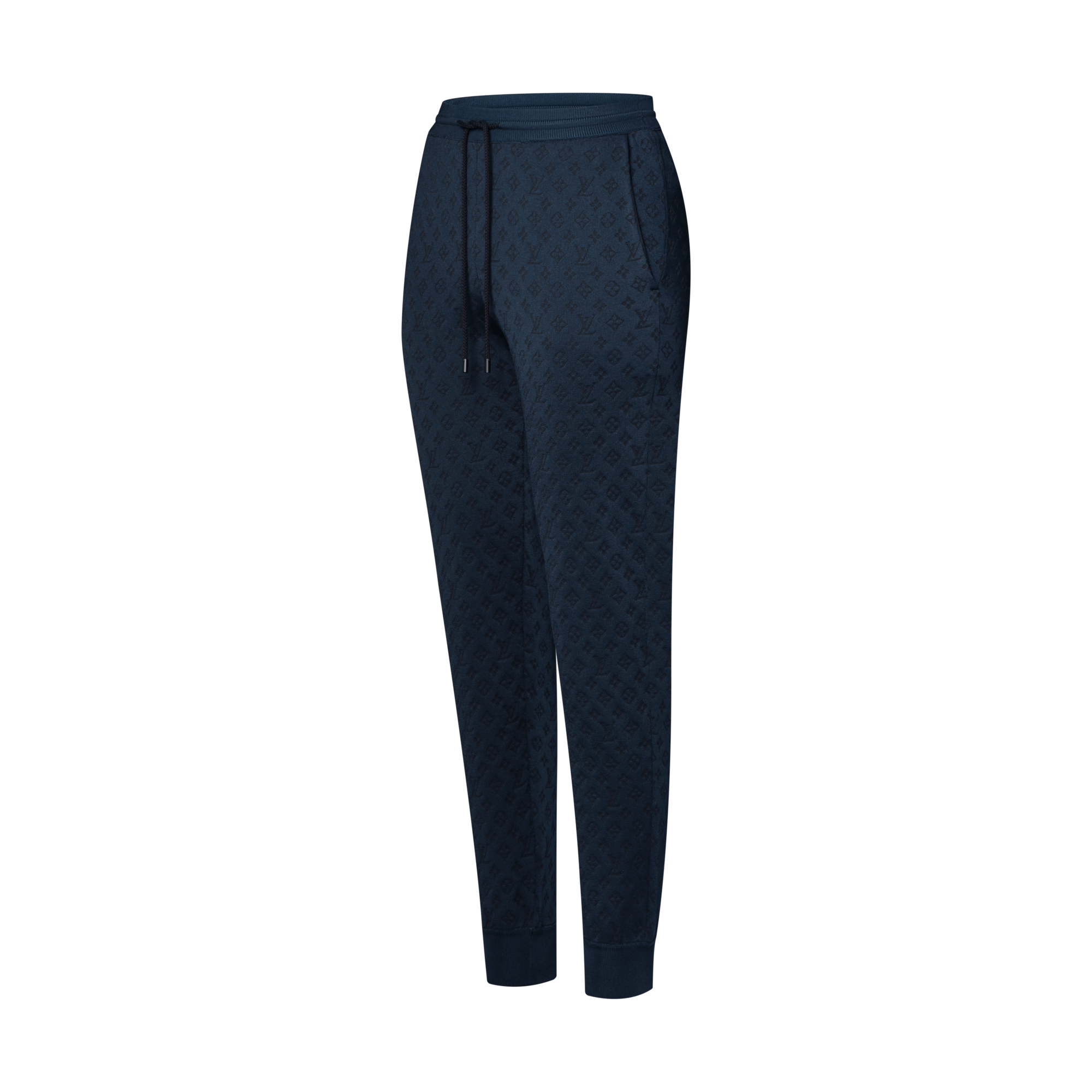  Ready-to-Wear Pants Monogram Jacquard Knit Jogging Pants | Louis Vuitton ® (Product zoom)