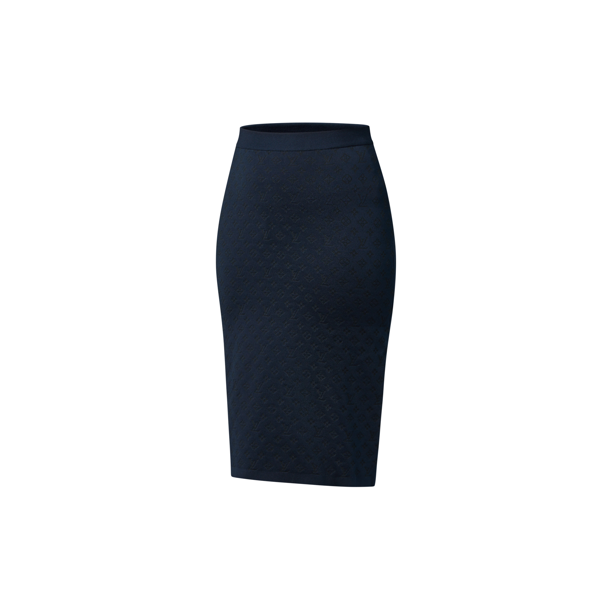  For Women New This Season Monogram Jacquard Knit Skirt | Louis Vuitton ® (Product zoom)