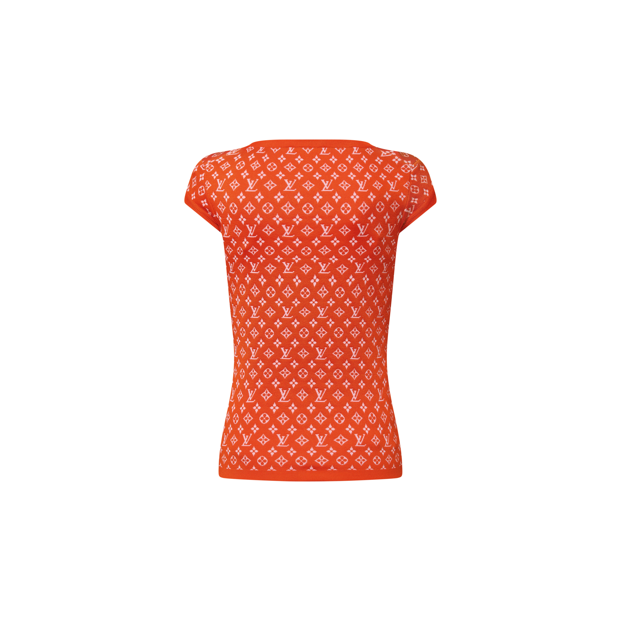  Ready-to-Wear Tops Monogram Jacquard Knit Top | Louis Vuitton ® (Product zoom)