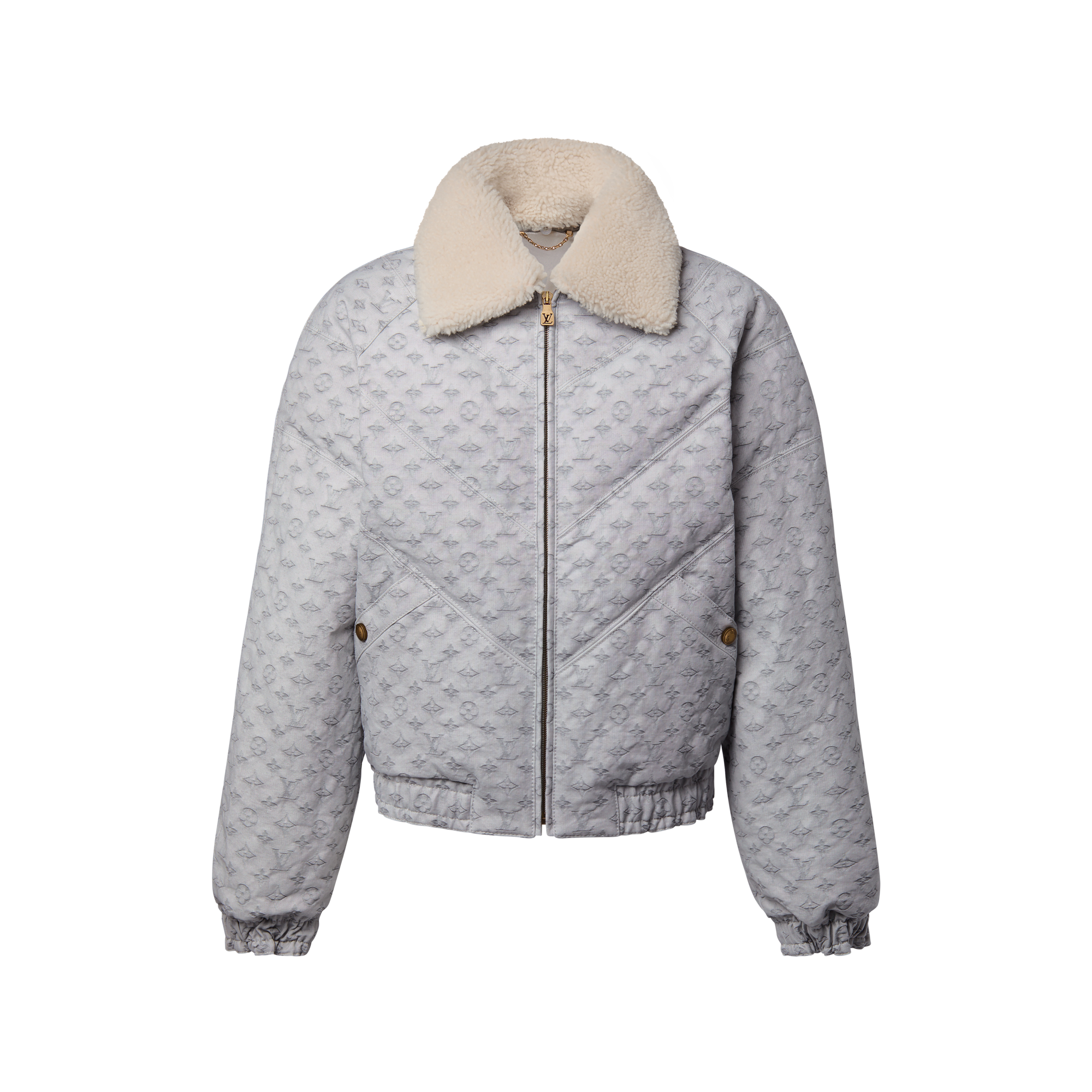 Monogram Jacquard Puffer Jacket - New - For Men | LOUIS VUITTON ®