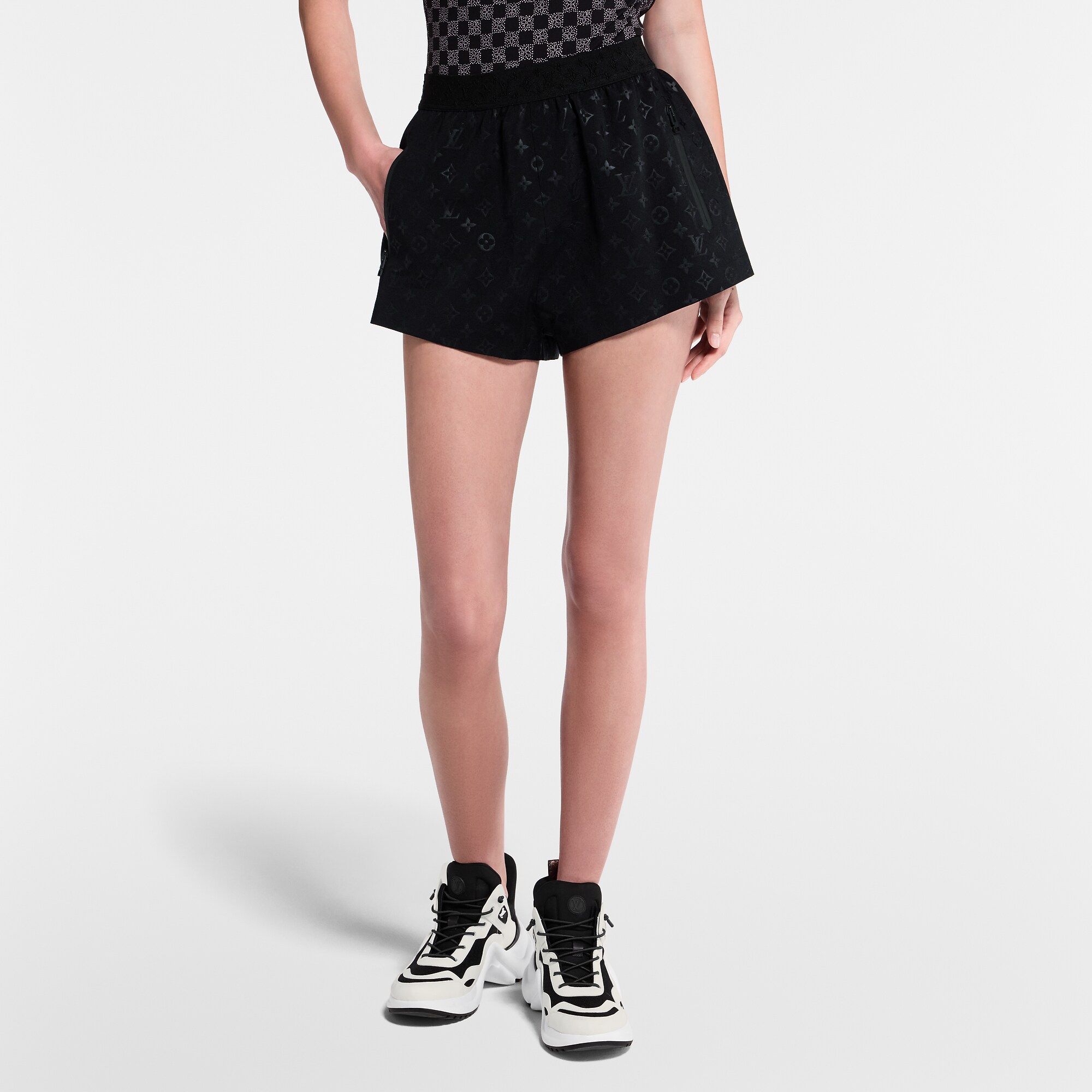 Monogram Jogging Shorts