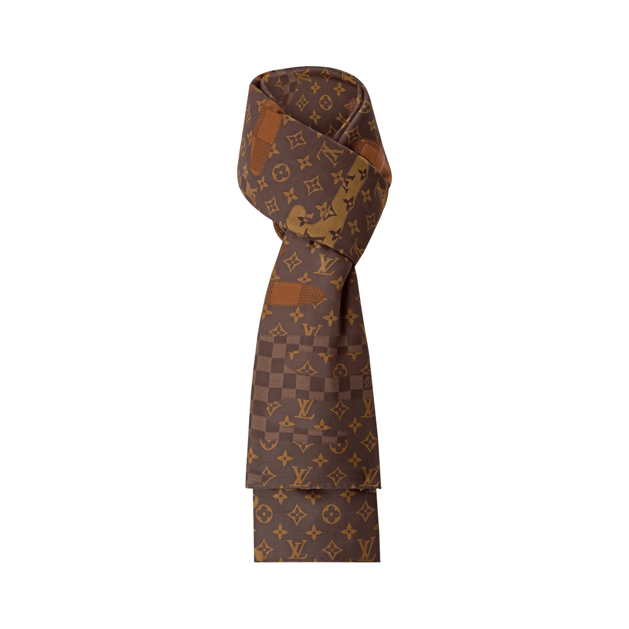 S00 Accessories Scarves Monogram Landscape Stole | Louis Vuitton ® (Product zoom)