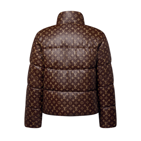 Ready-to-Wear Coats and Outerwear Monogram Leather Puffer Jacket | Louis Vuitton ® (Product zoom)