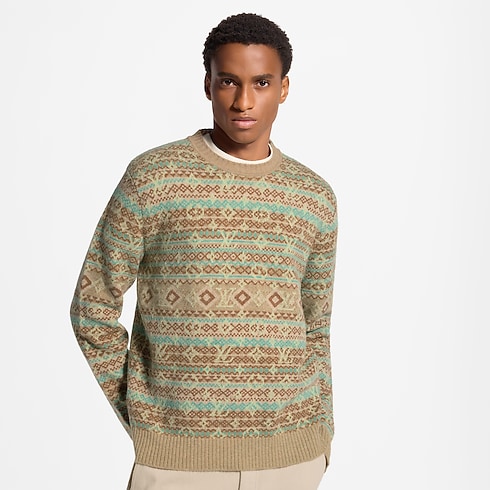 Ready-to-Wear All Ready-to-Wear Monogram Long-Sleeved Crewneck | Louis Vuitton ® (Product zoom)