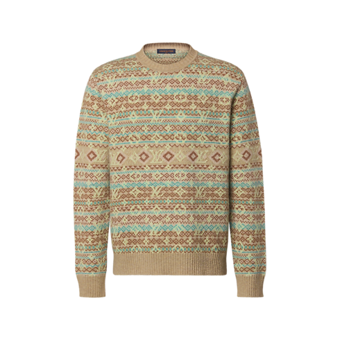 Ready-to-Wear All Ready-to-Wear Monogram Long-Sleeved Crewneck | Louis Vuitton ® (Product zoom)