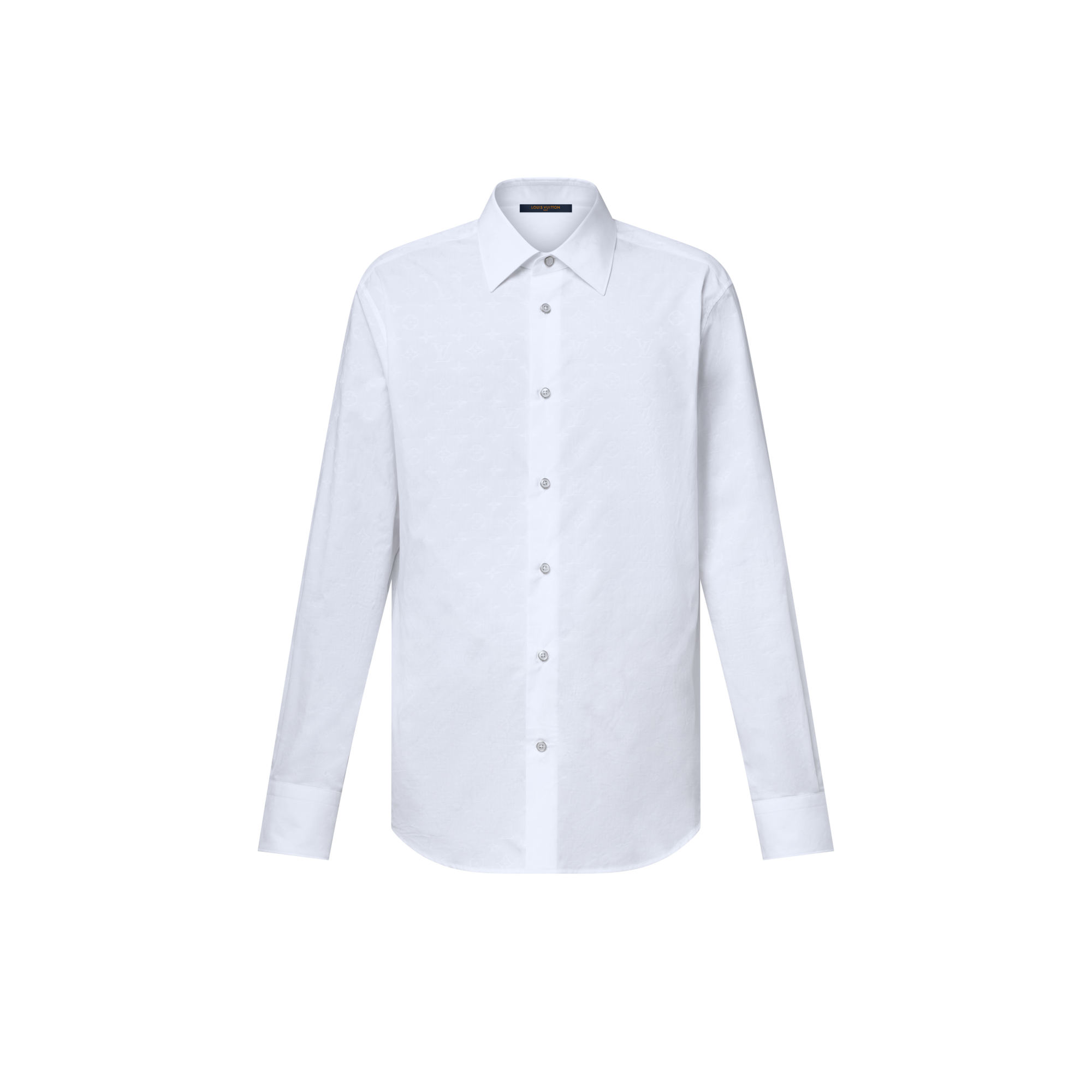  Ready-to-Wear Shirts Monogram Long-Sleeved Shirt | Louis Vuitton ® (Product zoom)