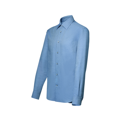 Ready-to-Wear Shirts Monogram Long-Sleeved Shirt | Louis Vuitton ® (Product zoom)