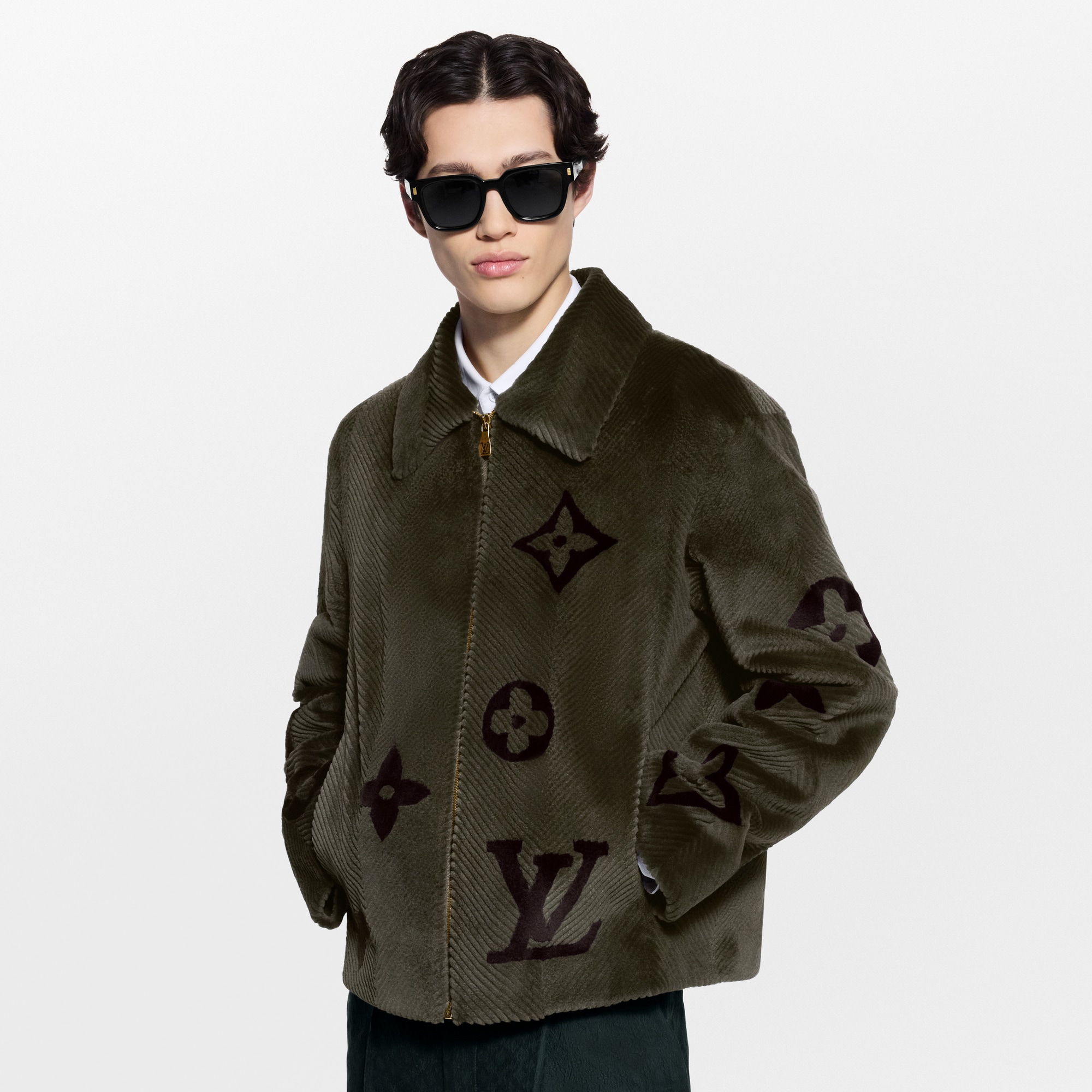  Ready-to-Wear Coats and Outerwear Monogram Mink Blouson | Louis Vuitton ® (Product zoom)