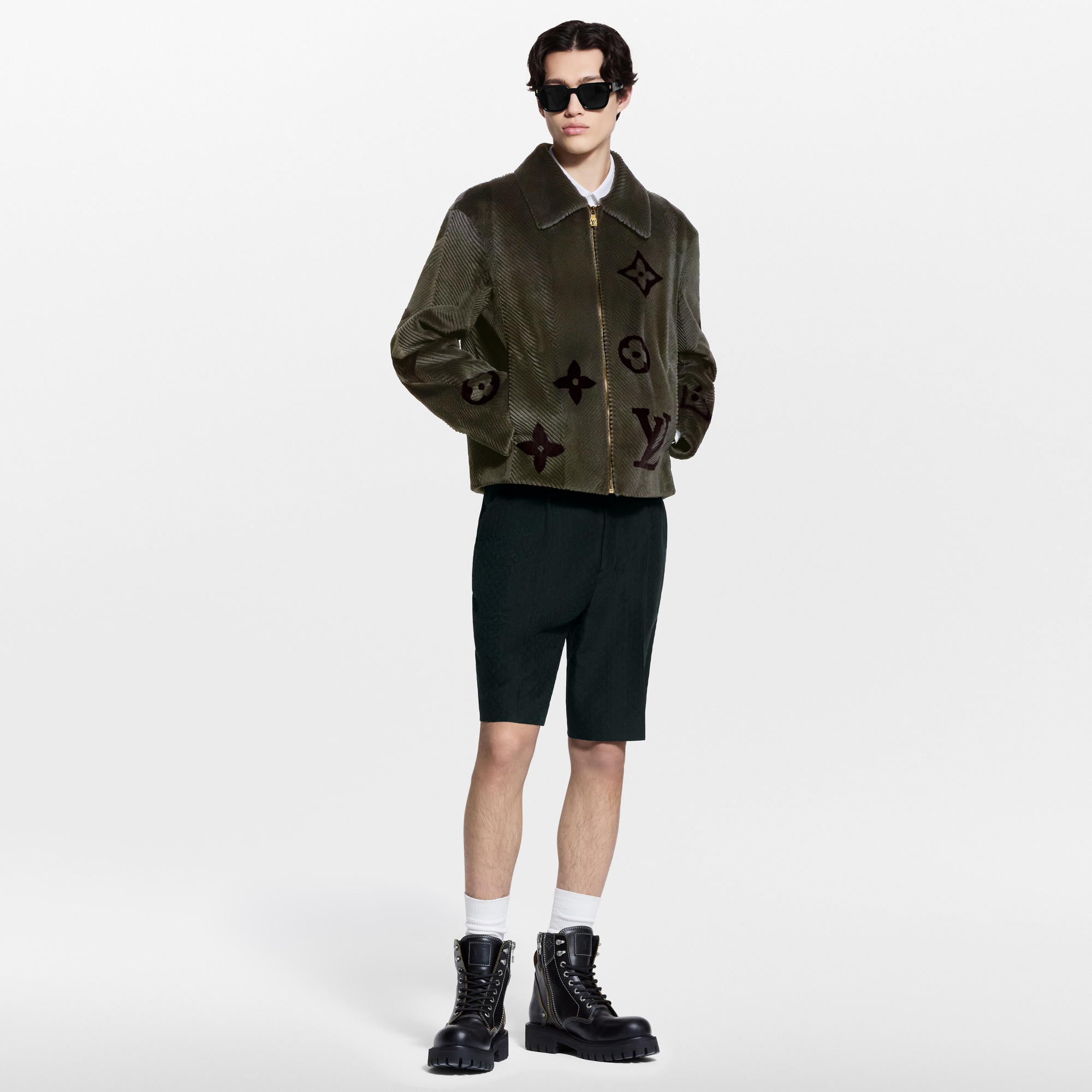  Ready-to-Wear Coats and Outerwear Monogram Mink Blouson | Louis Vuitton ® (Product zoom)