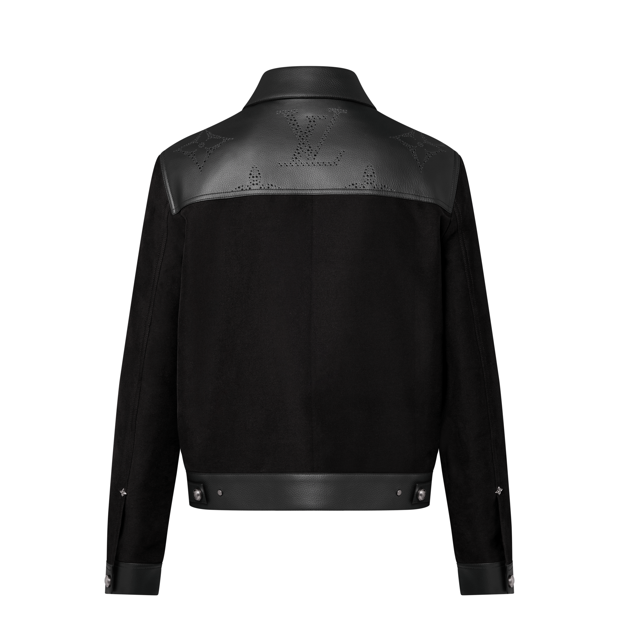  Ready-to-Wear Coats and Outerwear Monogram Mix Leather Workwear Blouson | Louis Vuitton ® (Product zoom)