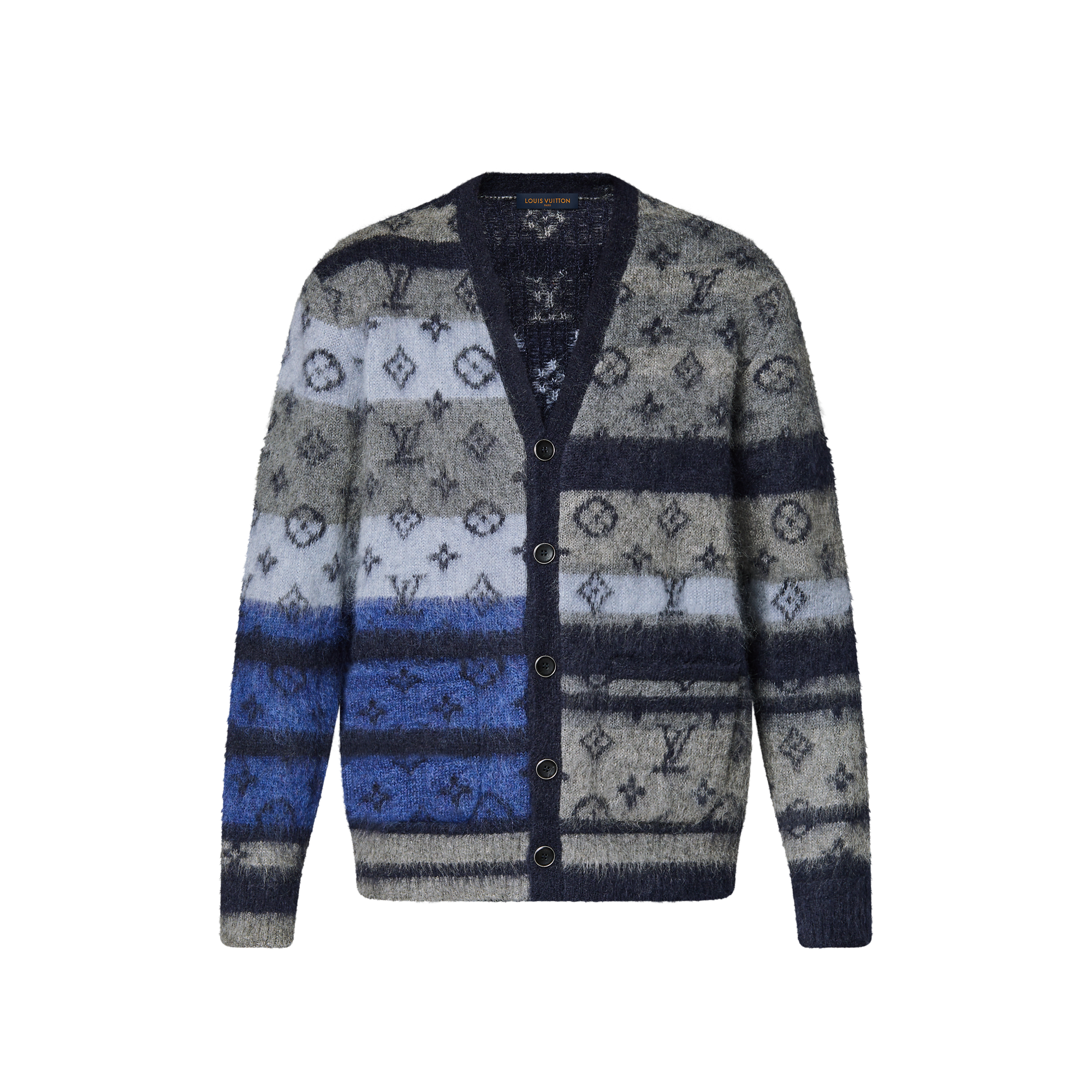 Monogram Mohair Cardigan