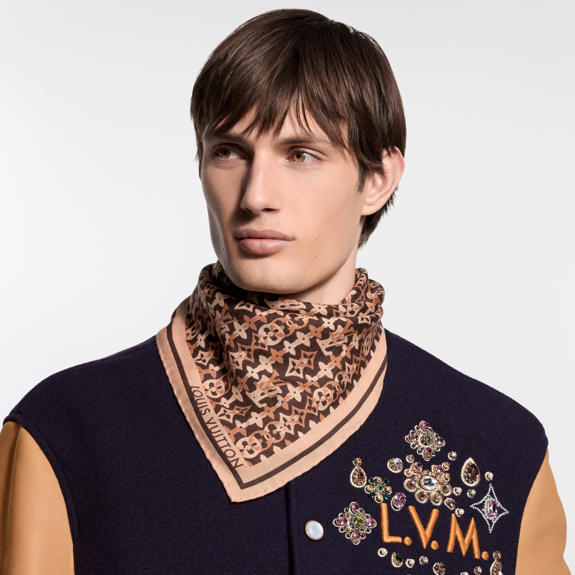 Louis Vuitton x Supreme 2017 louis vuitton monogram bandana shirts 