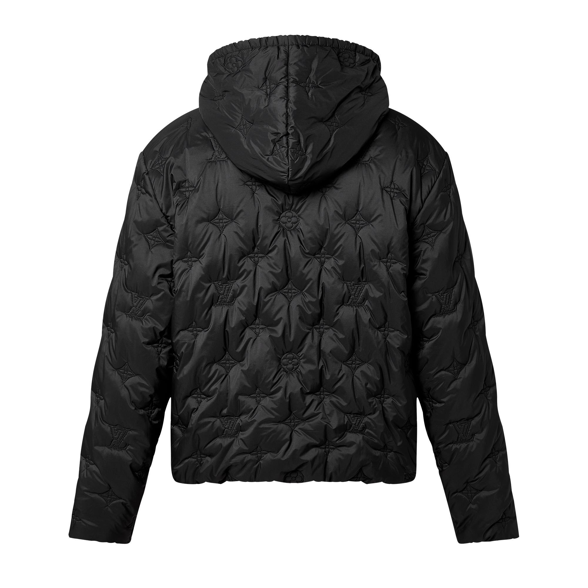 Monogram Padded Hooded Blouson