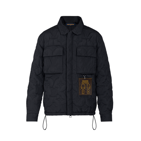 Ready-to-Wear Coats and Outerwear Monogram Padded Light Blouson | Louis Vuitton ® (Product zoom)