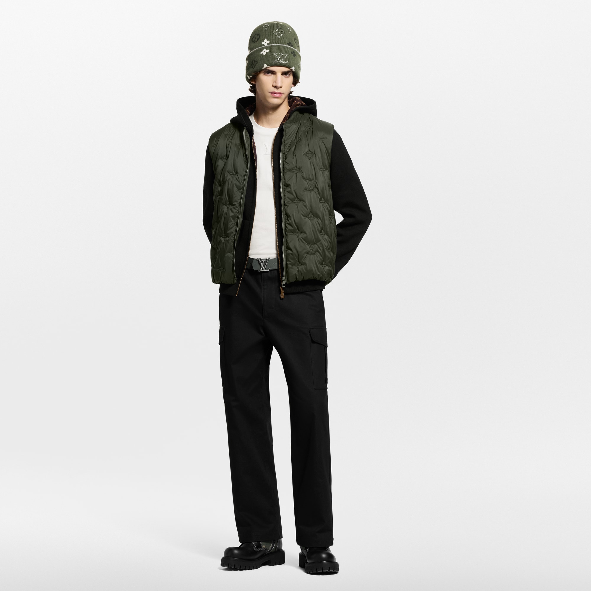  Ready-to-Wear Coats and Outerwear Monogram Padded Vest | Louis Vuitton ® (Product zoom)