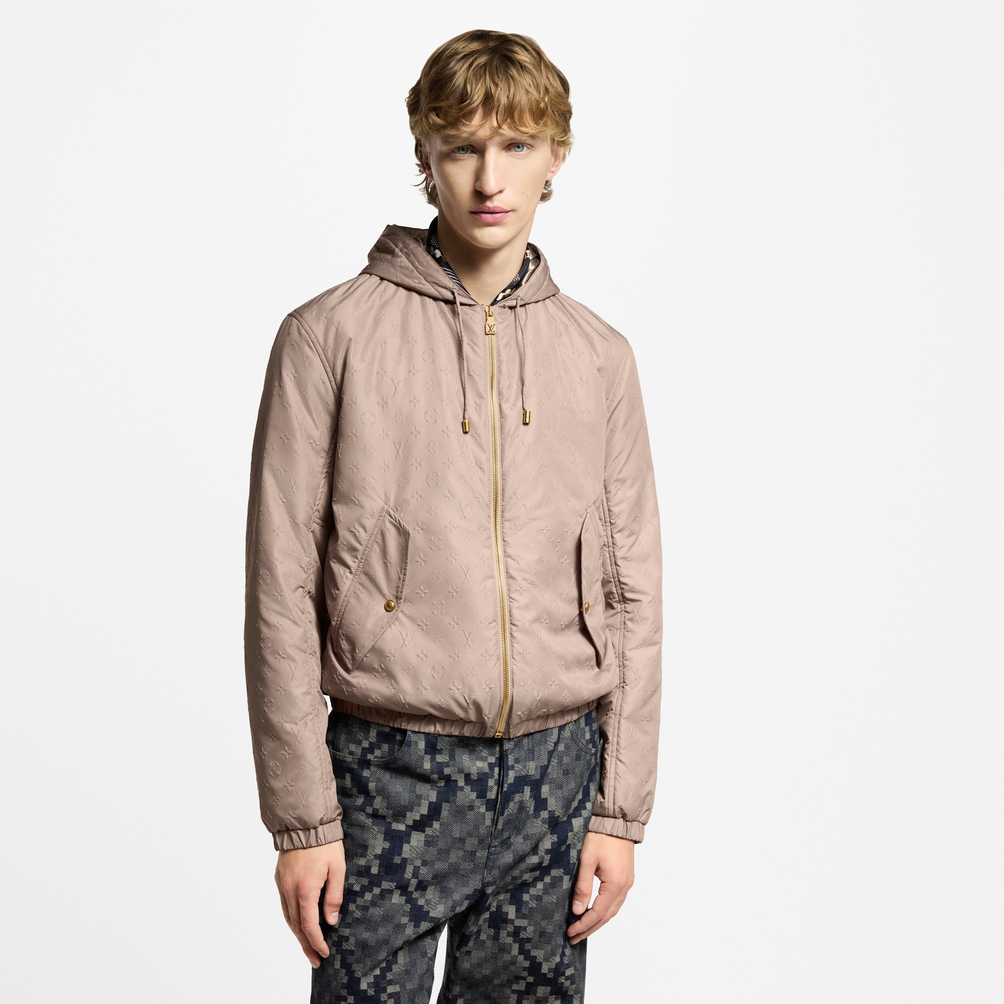  Ready-to-Wear Coats and Outerwear Monogram Padded Windbreaker | Louis Vuitton ® (Product zoom)