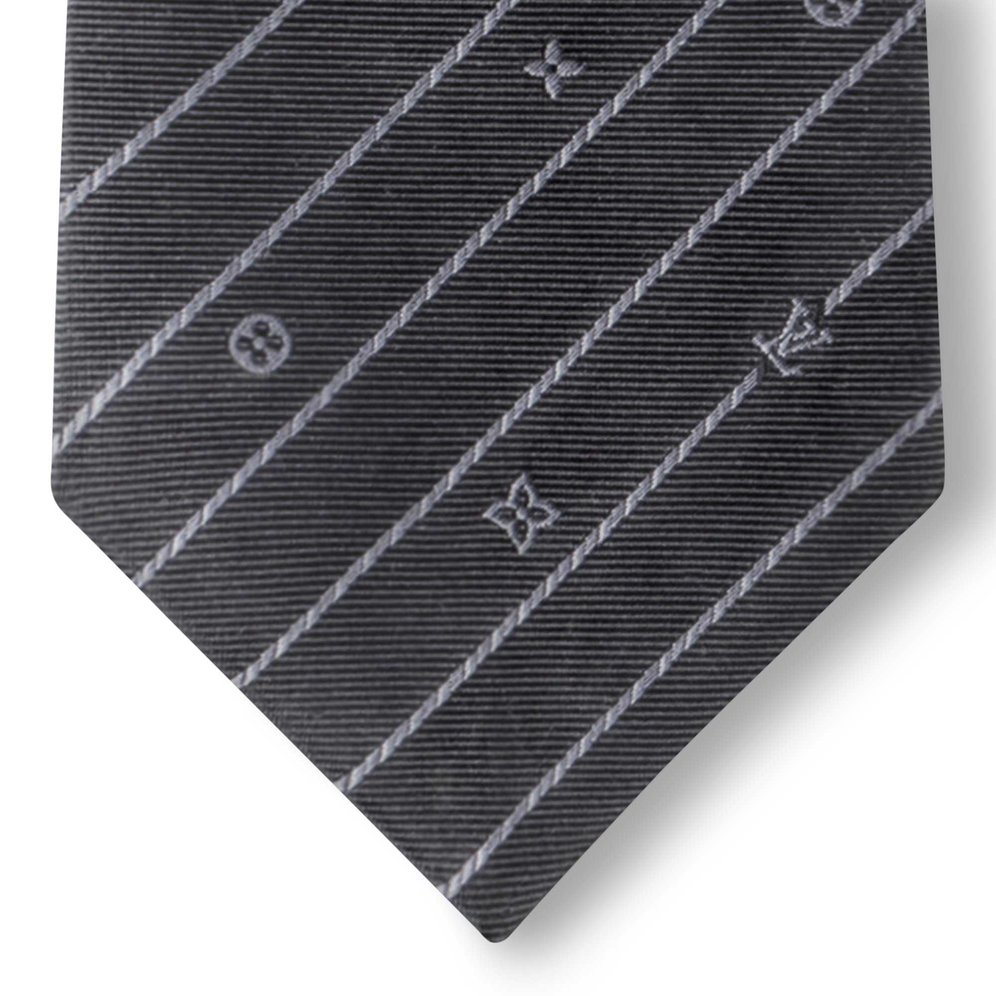 Monogram Pinstripes Tie