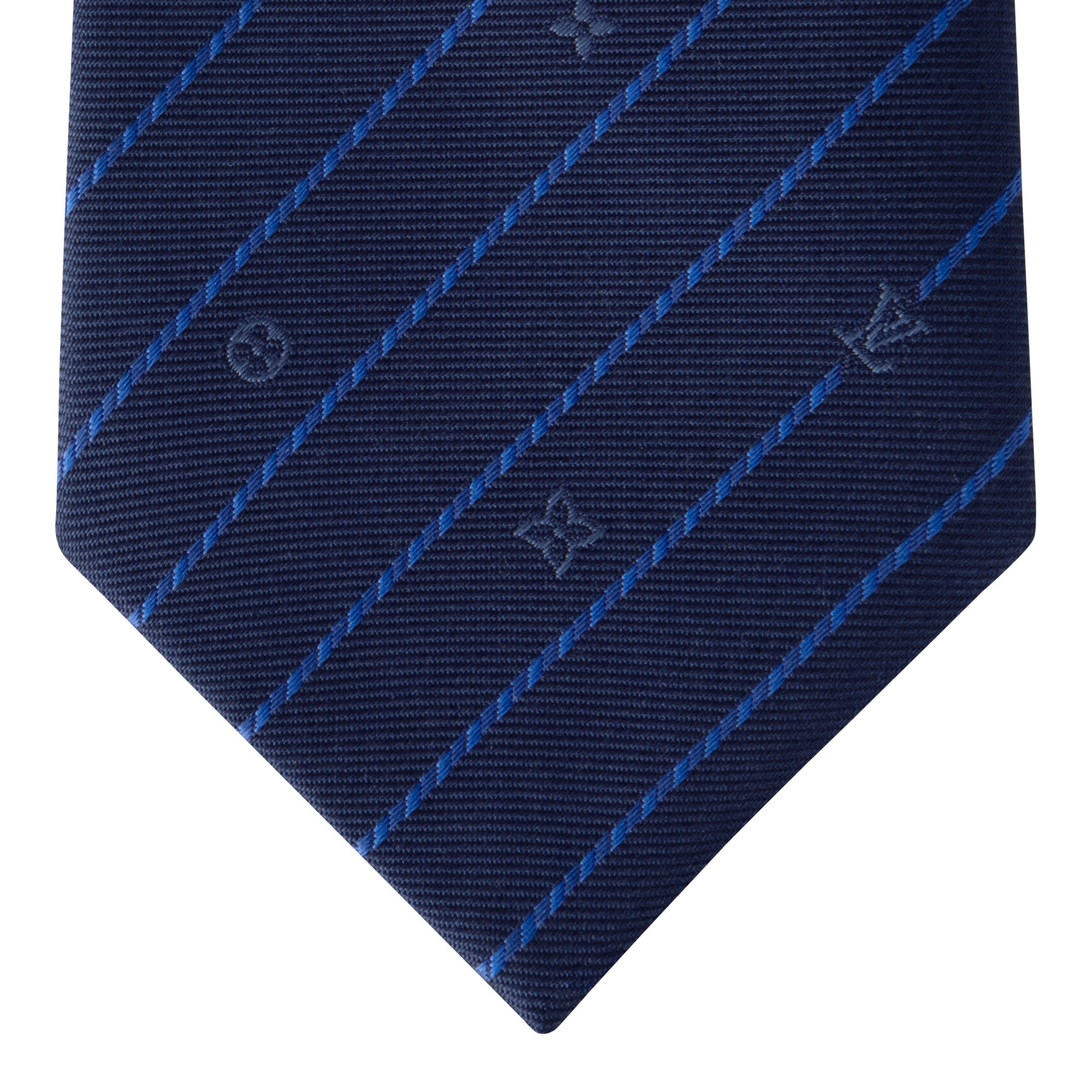 S00 Accessories Ties and Pocket Squares Monogram Pinstripes Tie | Louis Vuitton ® (Product zoom)