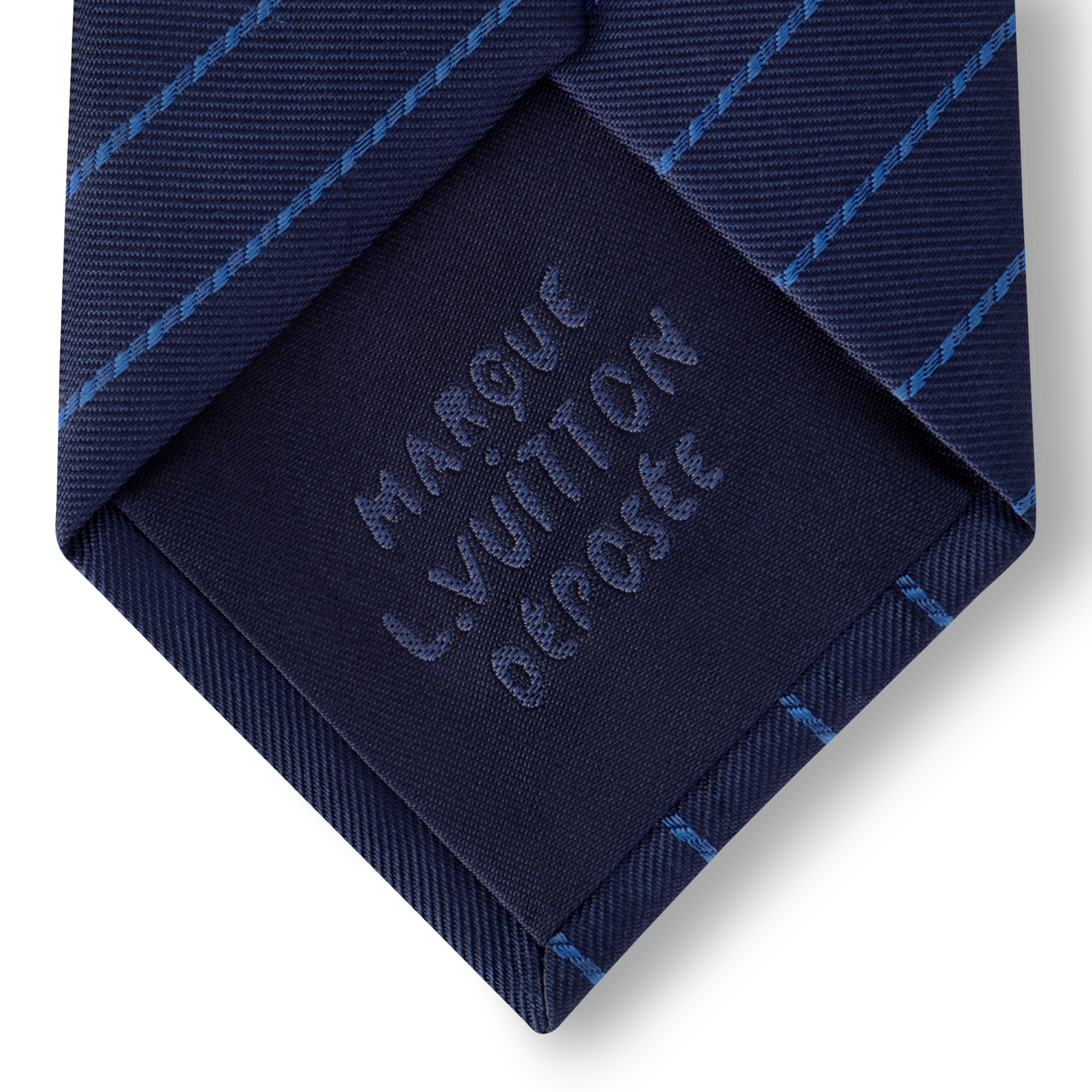 S00 Accessories Ties and Pocket Squares Monogram Pinstripes Tie | Louis Vuitton ® (Product zoom)