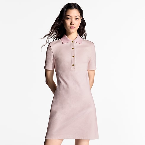 Ready-to-Wear Dresses Monogram Piqué Polo Dress | Louis Vuitton ® (Product zoom)