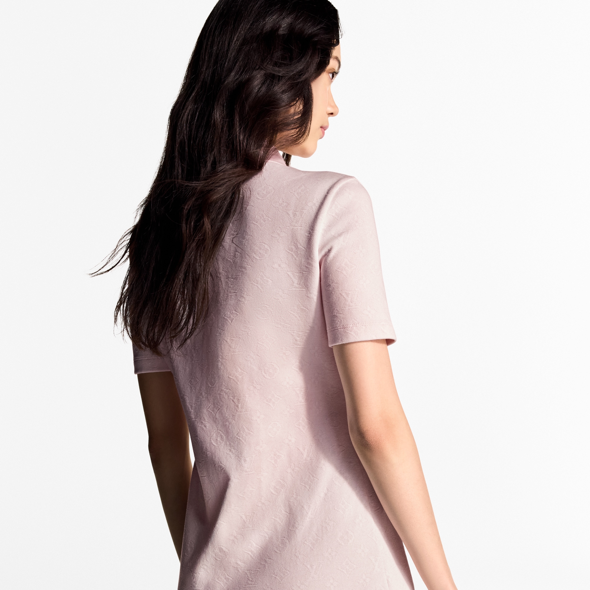  Ready-to-Wear Dresses Monogram Piqué Polo Dress  | Louis Vuitton ® (Product zoom)