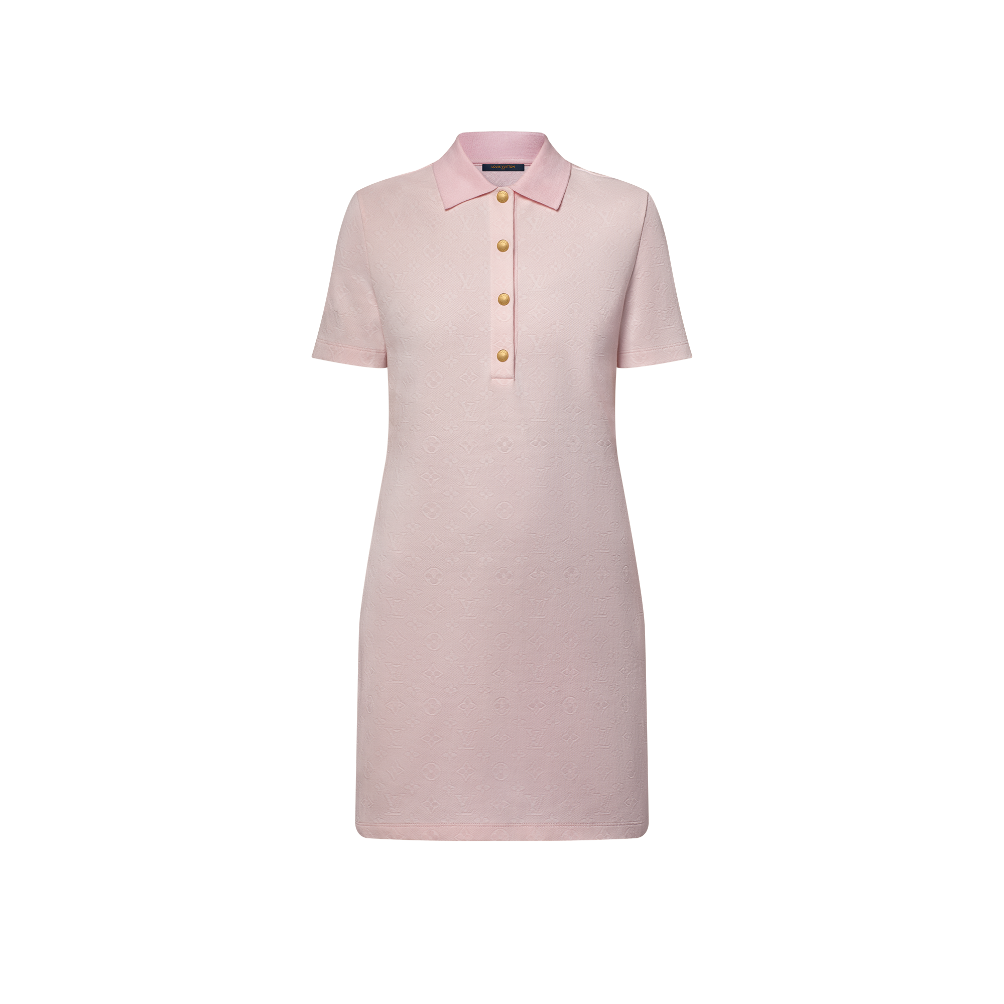  Ready-to-Wear Dresses Monogram Piqué Polo Dress  | Louis Vuitton ® (Product zoom)
