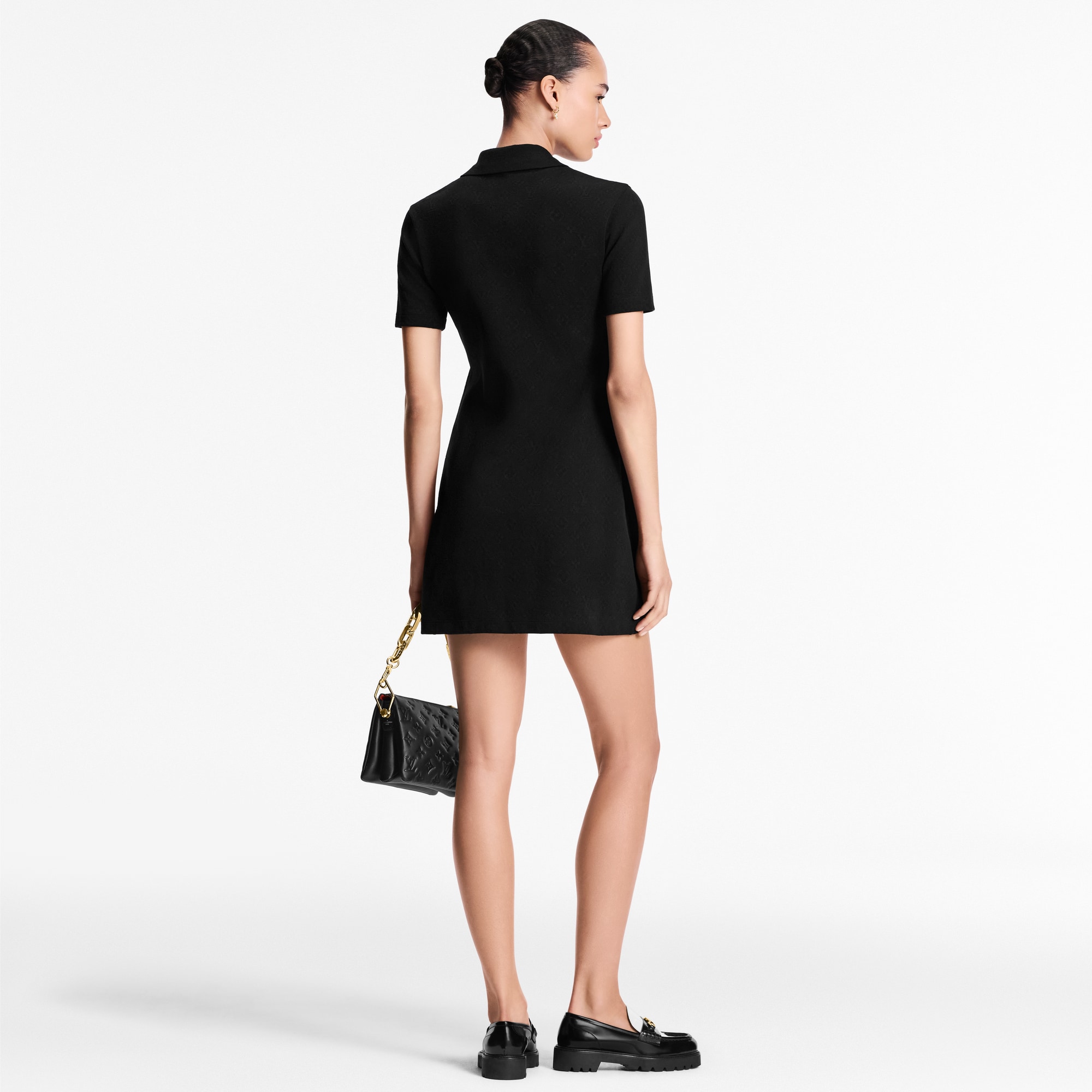  Ready-to-Wear Dresses Monogram Piqué Polo Dress | Louis Vuitton ® (Product zoom)
