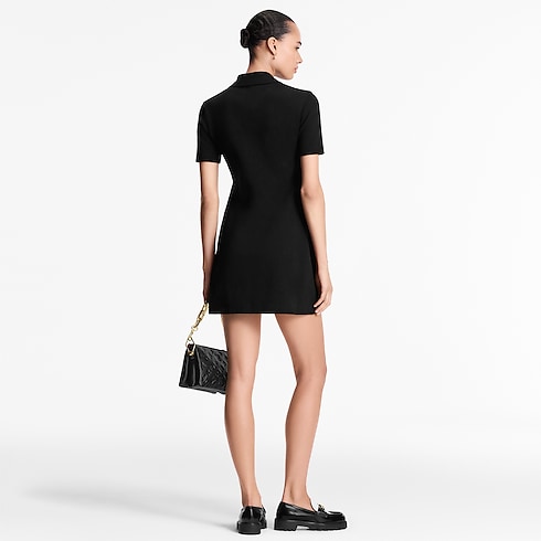 Ready-to-Wear Dresses Monogram Piqué Polo Dress | Louis Vuitton ® (Product zoom)