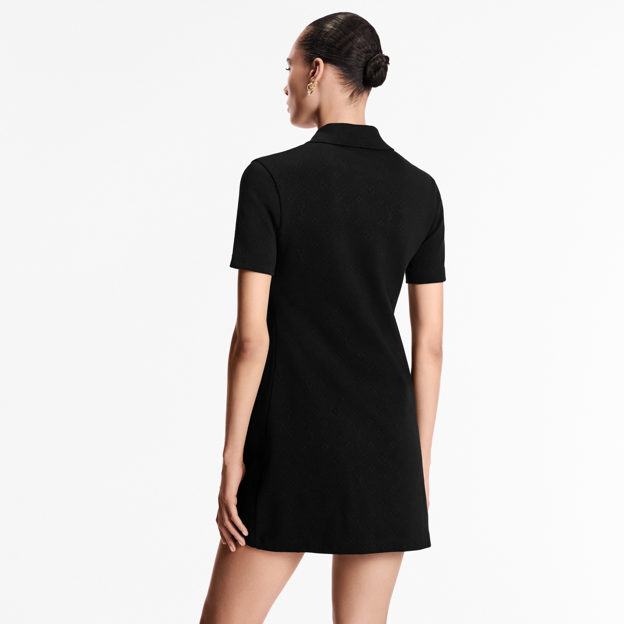  Ready-to-Wear Dresses Monogram Piqué Polo Dress | Louis Vuitton ® (Product zoom)