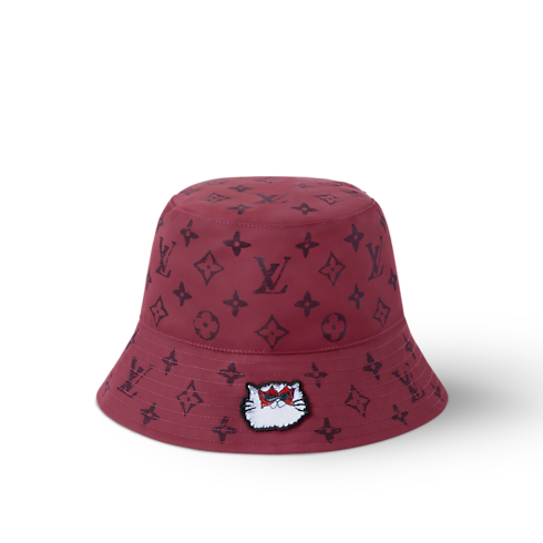 S00 Accessories Hats and Gloves Monogram Pocket Bucket | Louis Vuitton ® (Product zoom)