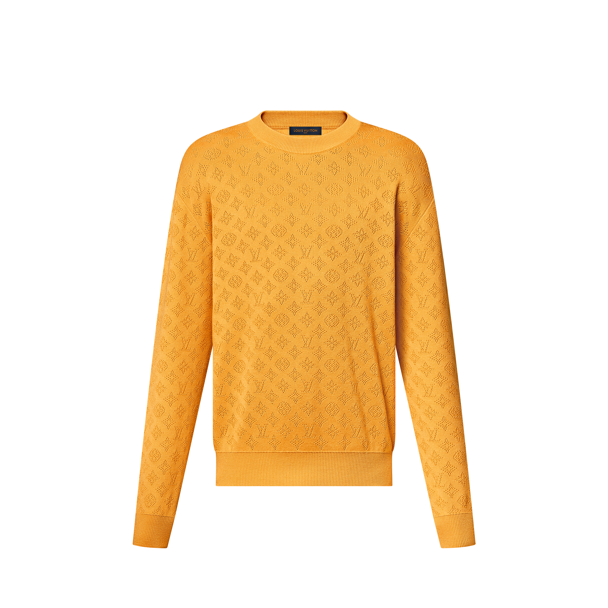  Ready-to-Wear All Ready-to-Wear Monogram Pointelle Cotton Pullover | Louis Vuitton ® (Product zoom)
