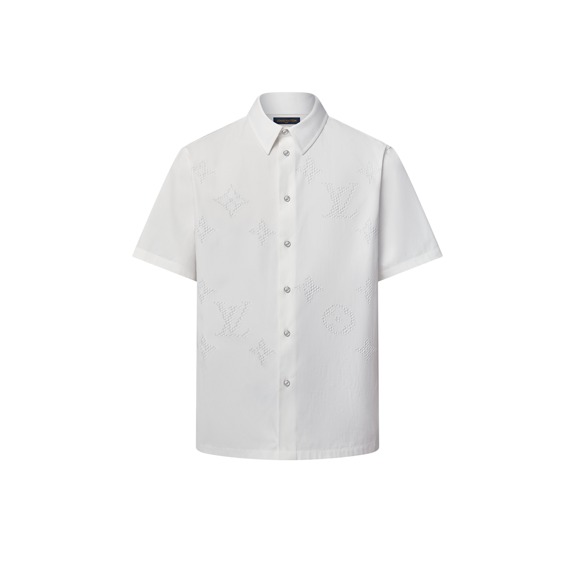 Monogram Printed Short-Sleeved Shirt