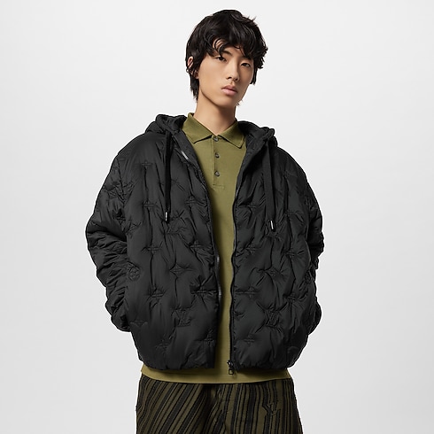 Ready-to-Wear Coats and Outerwear Monogram Quilted Hooded Blouson | Louis Vuitton ® (Product zoom)