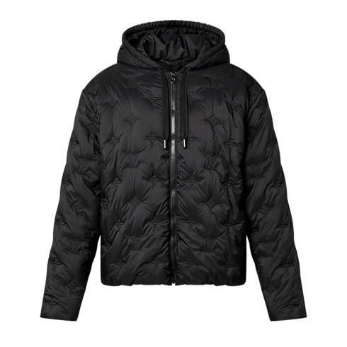 Ready-to-Wear Coats and Outerwear Monogram Quilted Hooded Blouson | Louis Vuitton ® (Product zoom)
