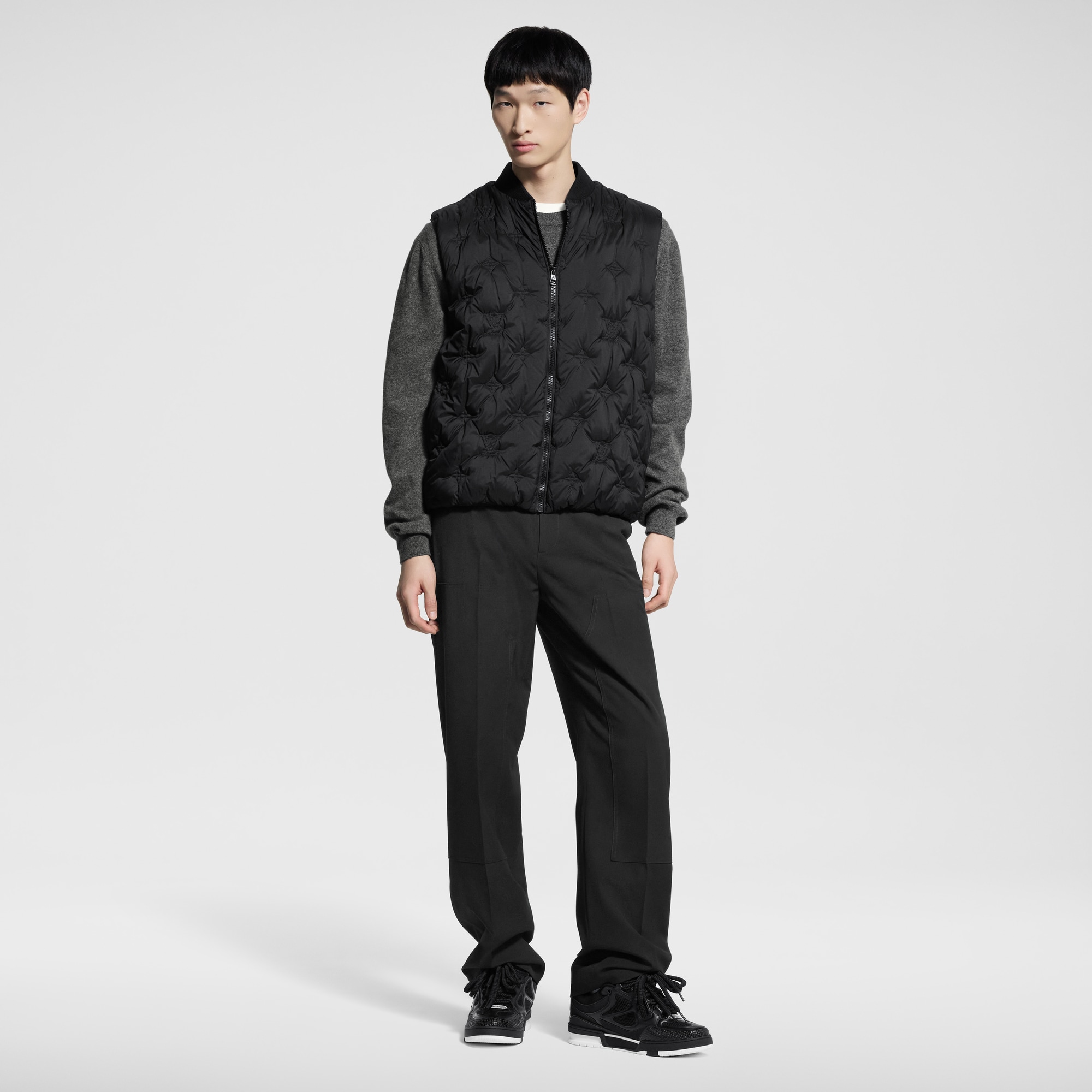  Ready-to-Wear Coats and Outerwear Monogram Quilted Nylon Gilet | Louis Vuitton ® (Product zoom)