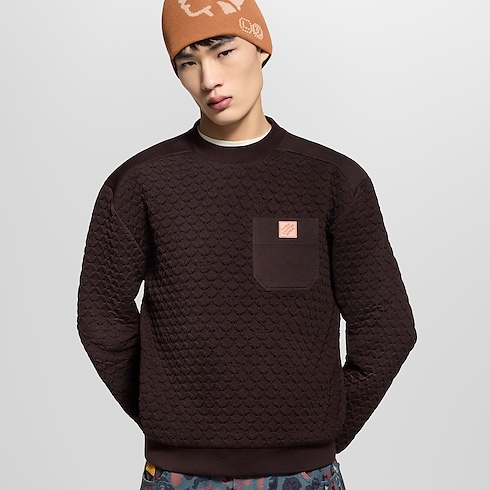 Ready-to-Wear All Ready-to-Wear Monogram Quilted Sweatshirt | Louis Vuitton ® (Product zoom)