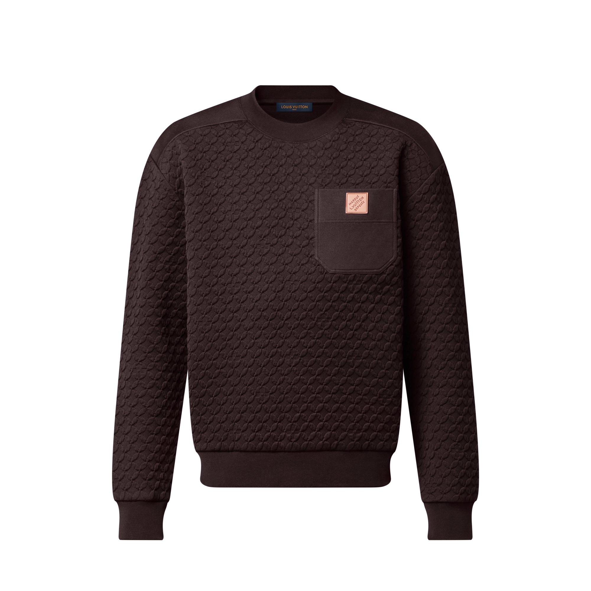 Monogram Quilted Sweatshirt