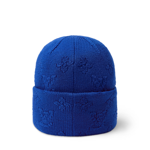 Monogram Reporter Beanie Back View