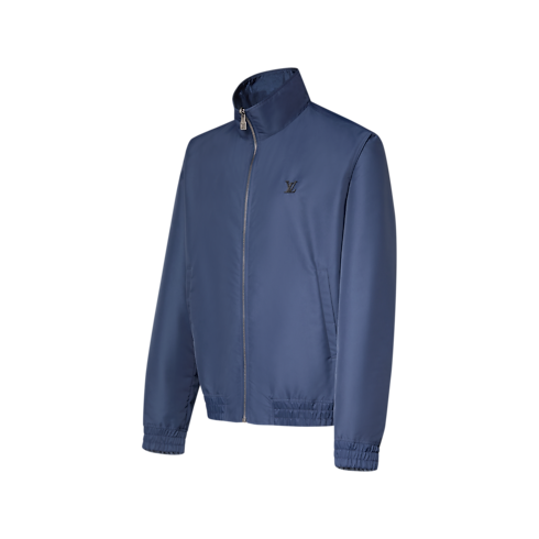 Monogram Reversible Nylon Tracktop Side View