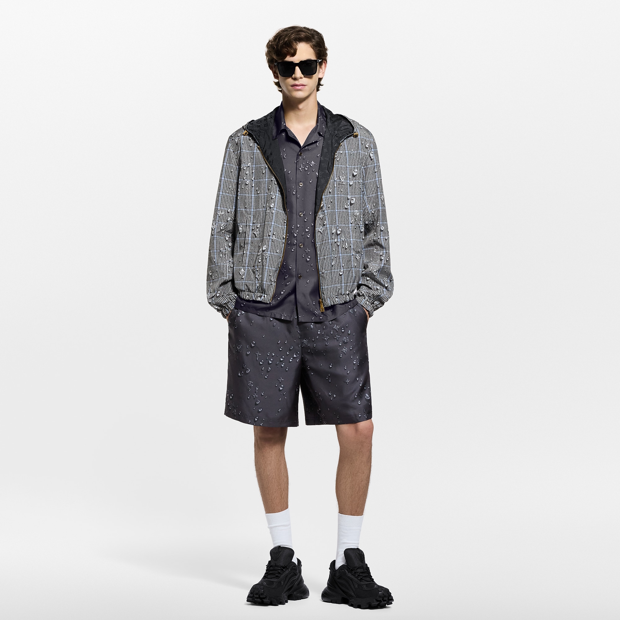 Monogram Reversible Windbreaker