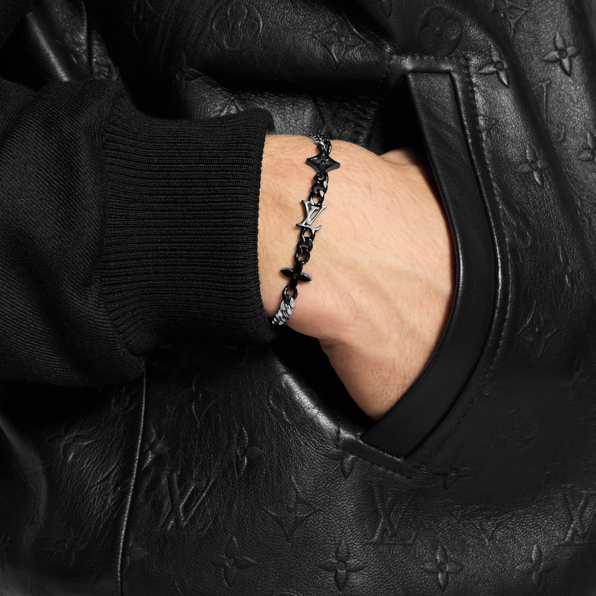 S00 Fashion Jewelry Bracelets Monogram Row Bracelet | Louis Vuitton ® (Product zoom)