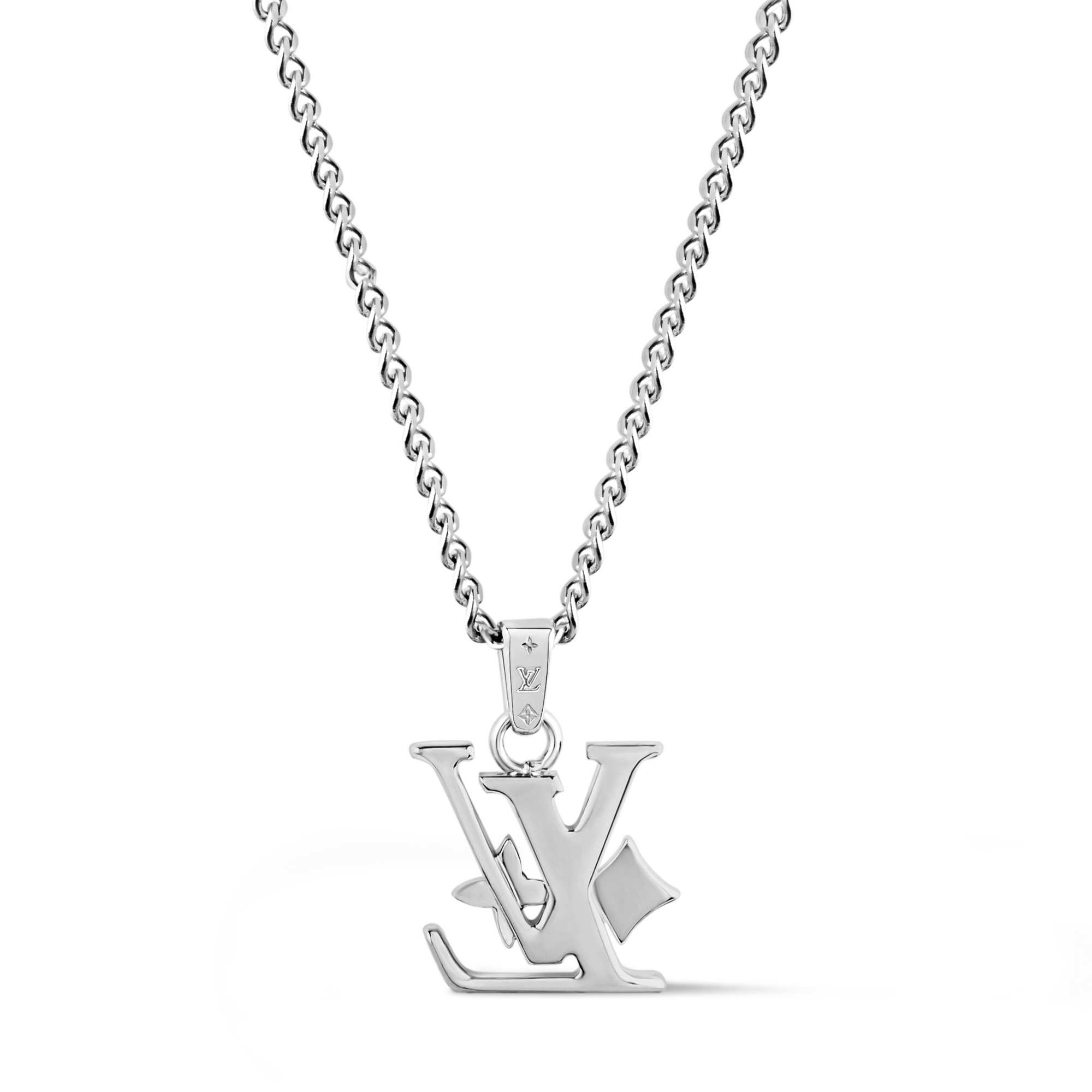 S00 Fashion Jewelry Necklaces and Pendants Monogram Row Pendant | Louis Vuitton ® (Product zoom)