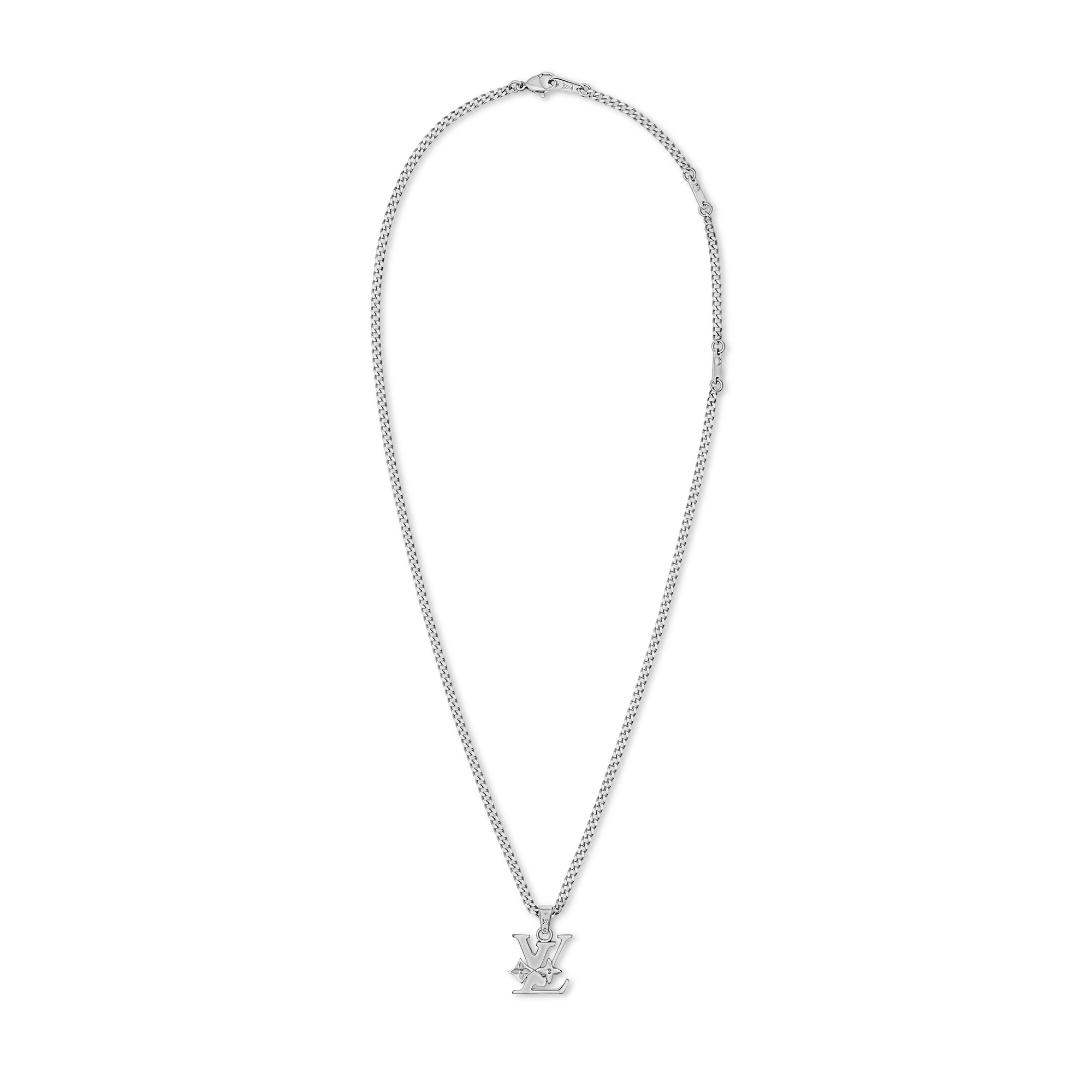 S00 Fashion Jewelry Necklaces and Pendants Monogram Row Pendant | Louis Vuitton ® (Product zoom)