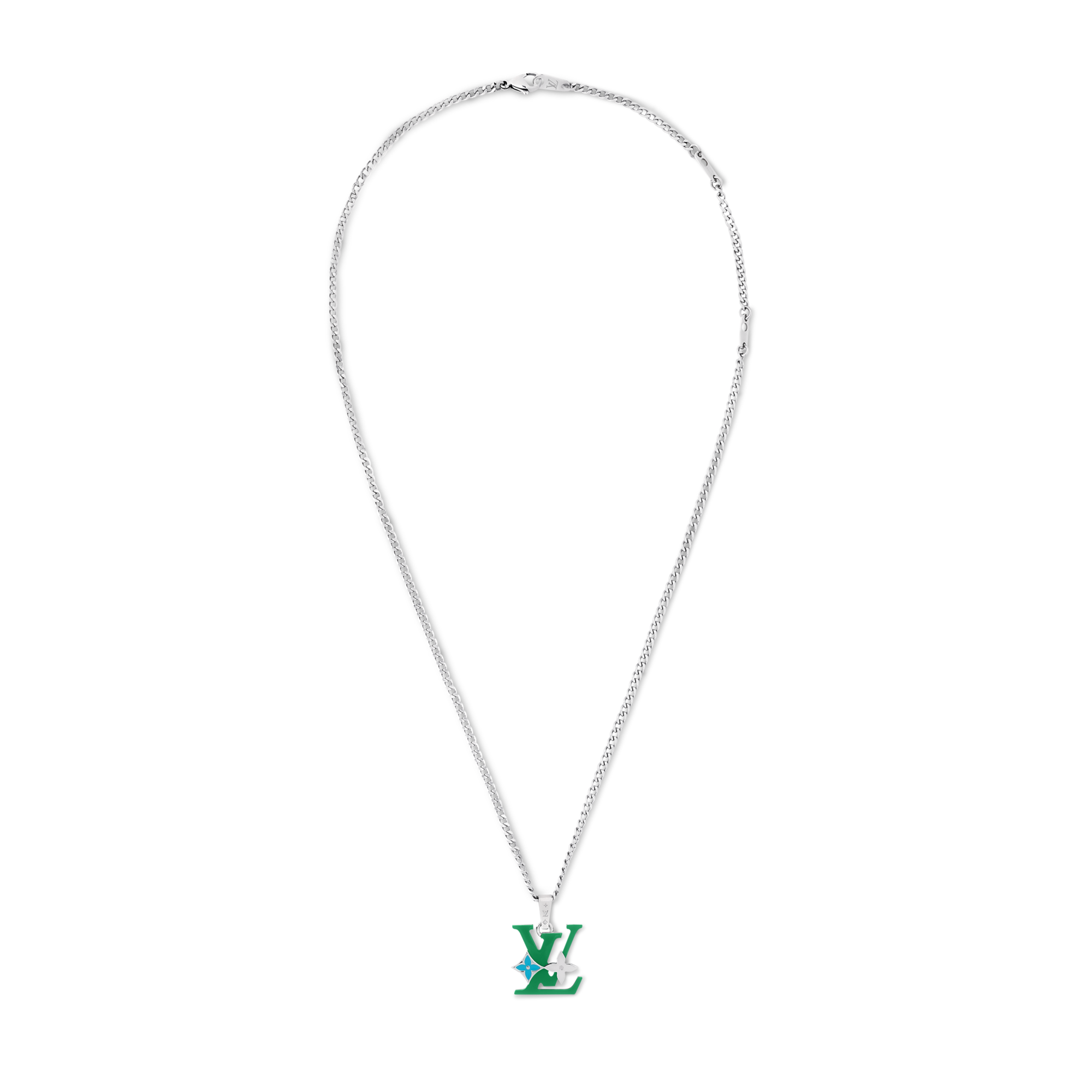 S00 Fashion Jewelry Necklaces and Pendants Monogram Row Pendant | Louis Vuitton ® (Product zoom)
