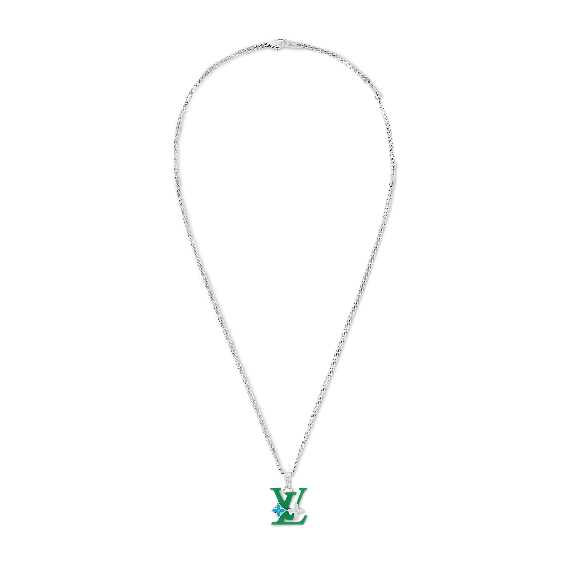 Monogram Row Pendant
