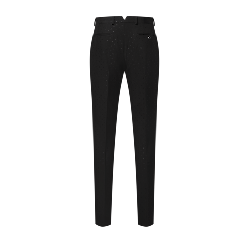 New In Men } Monogram Satin Cigarette Pants | Louis Vuitton ® (Product zoom)