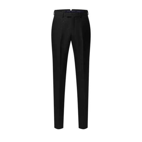 New In Men } Monogram Satin Cigarette Pants | Louis Vuitton ® (Product zoom)